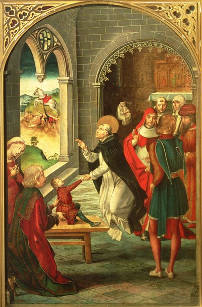 St. Dominic Resurrects a Young Boy by Pedro Berruguete